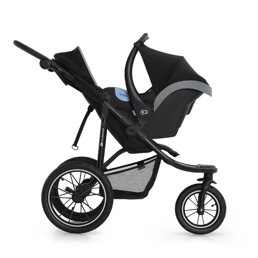 KINDERKRAFT - Cochecito HELSI2 negro