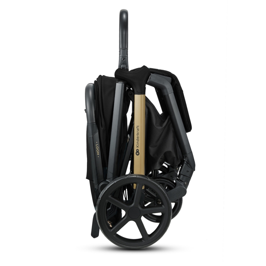 KINDERKRAFT - Cochecito LOOM negro