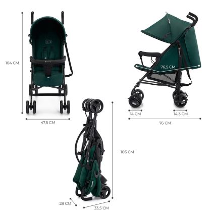 KINDERKRAFT - Cochecito TIK beige