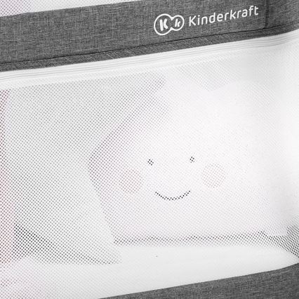 KINDERKRAFT - Cuna de viaje 4en1 SOFI gris