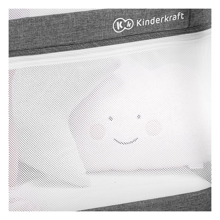 KINDERKRAFT - Cuna de viaje 4en1 SOFI gris