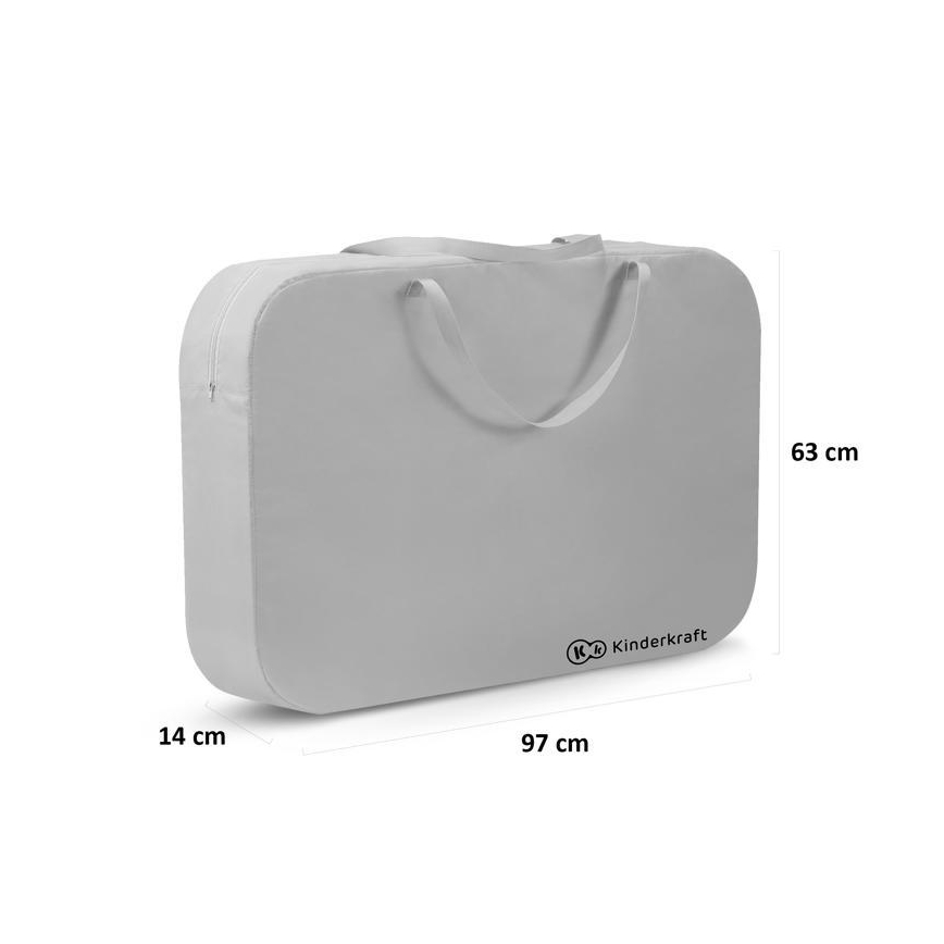 KINDERKRAFT - Cuna de viaje 4en1 SOFI gris