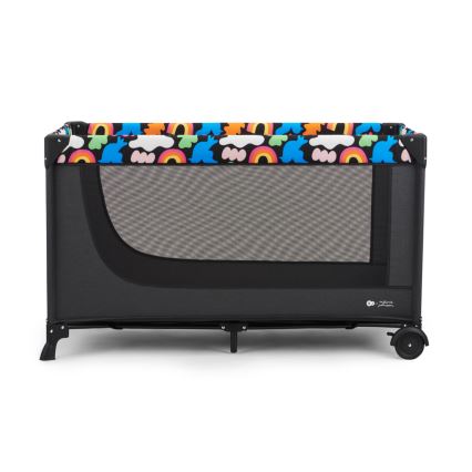 KINDERKRAFT - Cuna de viaje JOY 2 Happy shapes