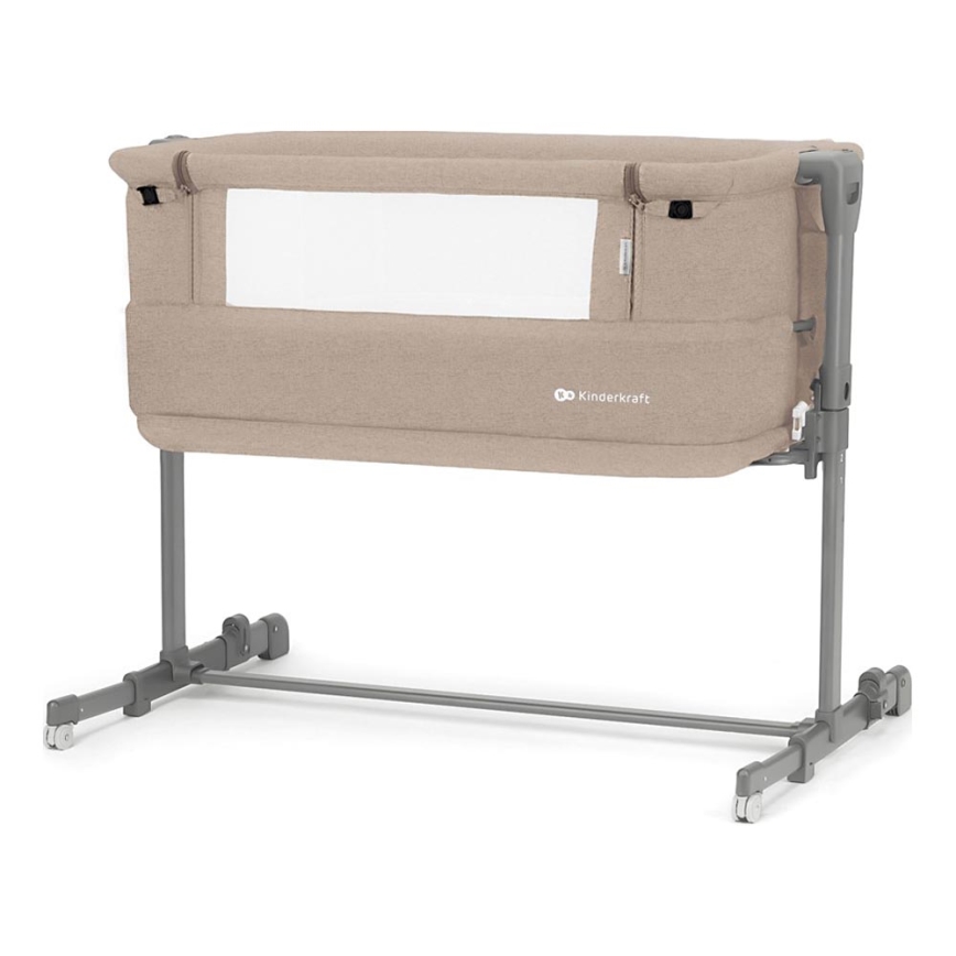KINDERKRAFT - Cuna para bebé NESTE GROW beige