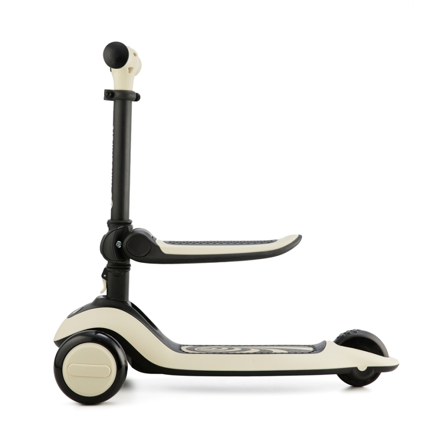 KINDERKRAFT - Patinete infantil 2en1 HALLEY Piedra blanco