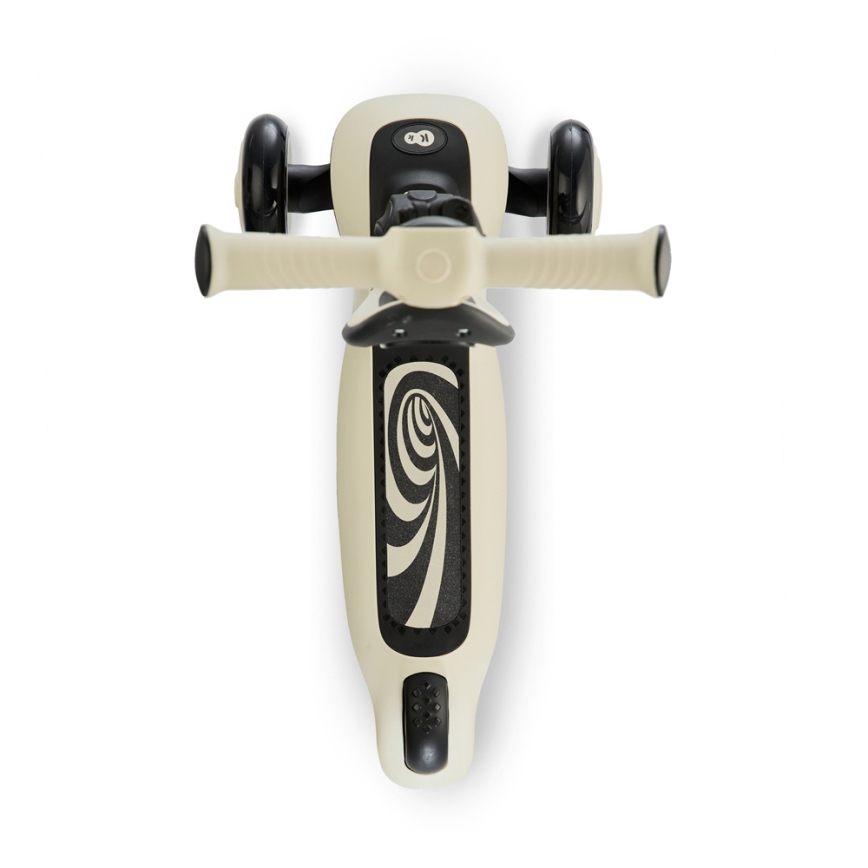 KINDERKRAFT - Patinete infantil 2en1 HALLEY Piedra blanco