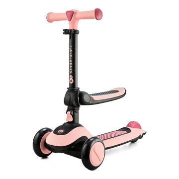 KINDERKRAFT - Patinete infantil 2en1 HALLEY Rosa