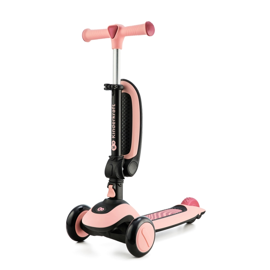 KINDERKRAFT - Patinete infantil 2en1 HALLEY Rosa