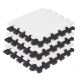 KINDERKRAFT - Puzzle de espuma LUNO 30 piezas negro/blanco