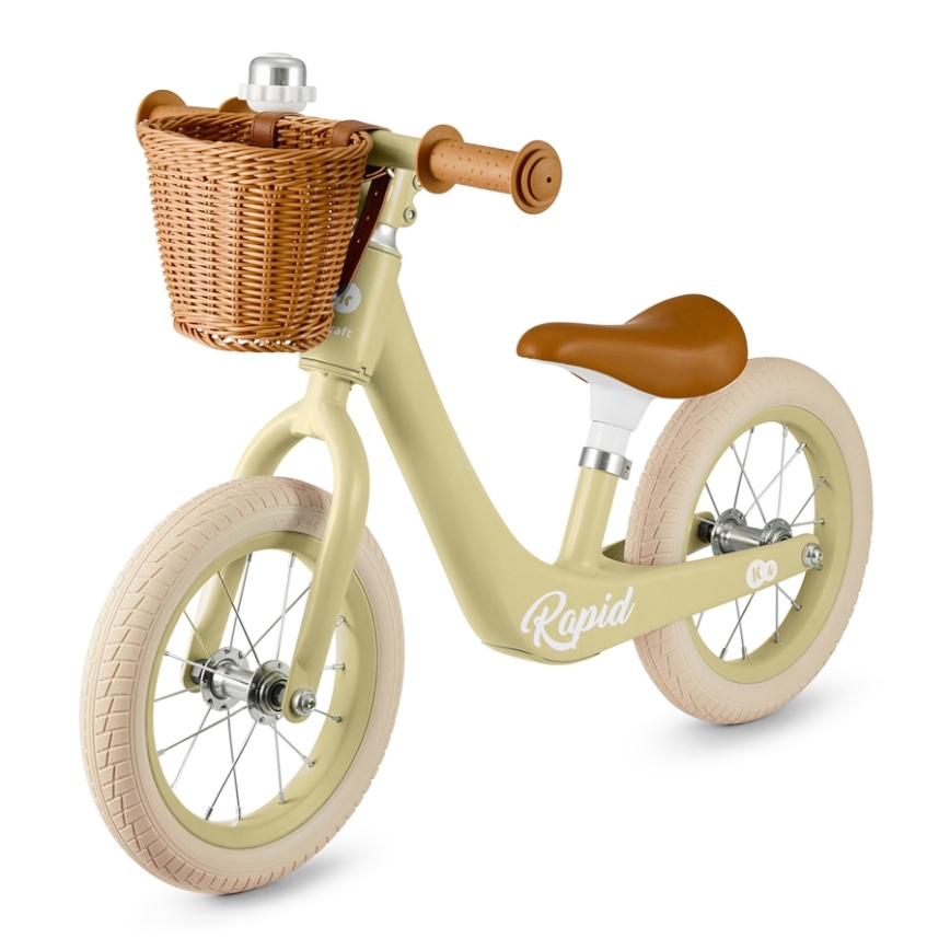KINDERKRAFT SELECT - Bicicleta de empuje RAPID2 Verde sabana