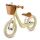 KINDERKRAFT SELECT - Bicicleta de empuje RAPID2 Verde sabana