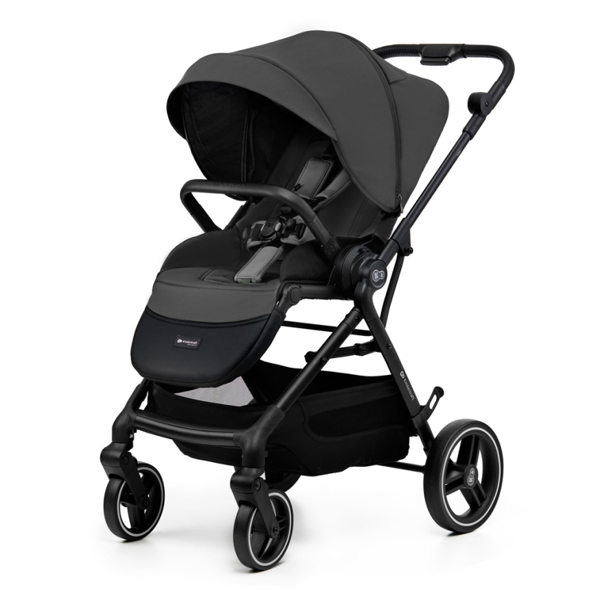 KINDERKRAFT SELECT - Cochecito combinado 2en1 YOXI Moonlight gris