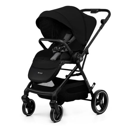 KINDERKRAFT SELECT - Cochecito combinado 2en1 YOXI Pure negro