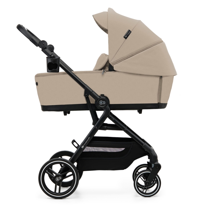 KINDERKRAFT SELECT - Cochecito combinado 2en1 YOXI Sand beige