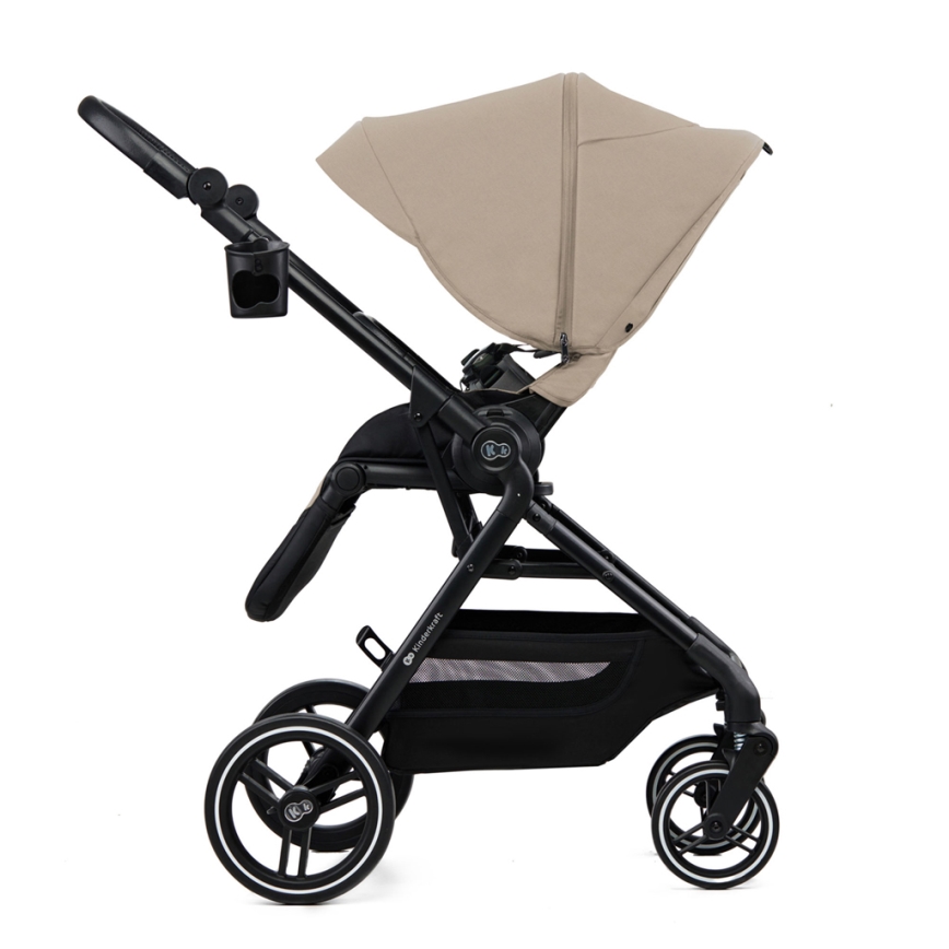 KINDERKRAFT SELECT - Cochecito combinado 2en1 YOXI Sand beige