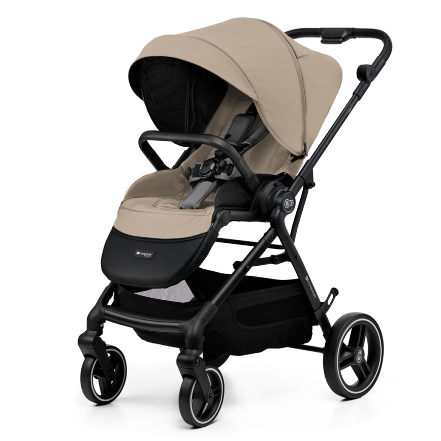 KINDERKRAFT SELECT - Cochecito combinado 2en1 YOXI Sand beige