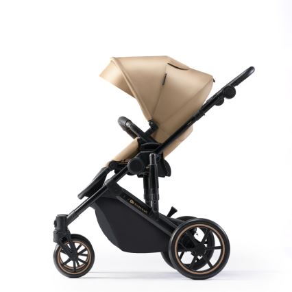 KINDERKRAFT SELECT - Cochecito combinado 3en1 PRIME 2 Premium Sandrose beige + silla de coche