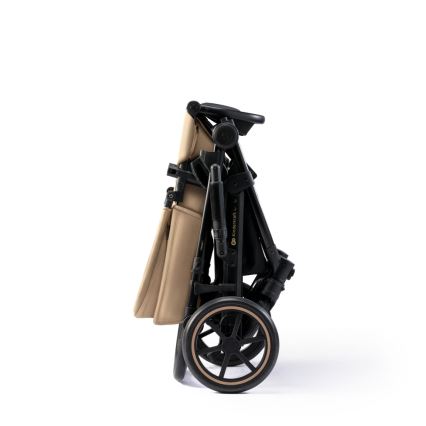 KINDERKRAFT SELECT - Cochecito combinado 3en1 PRIME 2 Premium Sandrose beige + silla de coche