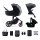 KINDERKRAFT SELECT - Cochecito combinado 3en1 PRIME 2 Premium Venezian negro + silla de coche
