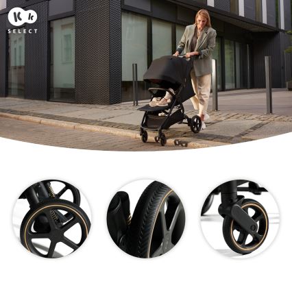 KINDERKRAFT SELECT - Cochecito MITZY Ink negro