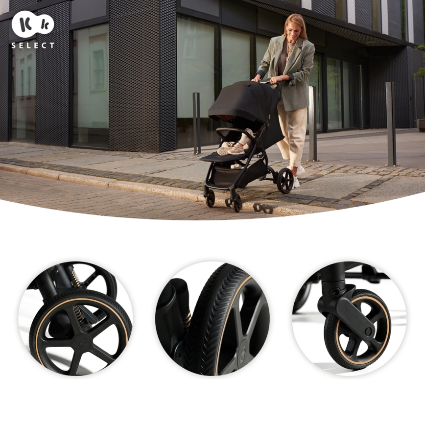 KINDERKRAFT SELECT - Cochecito MITZY Ink negro