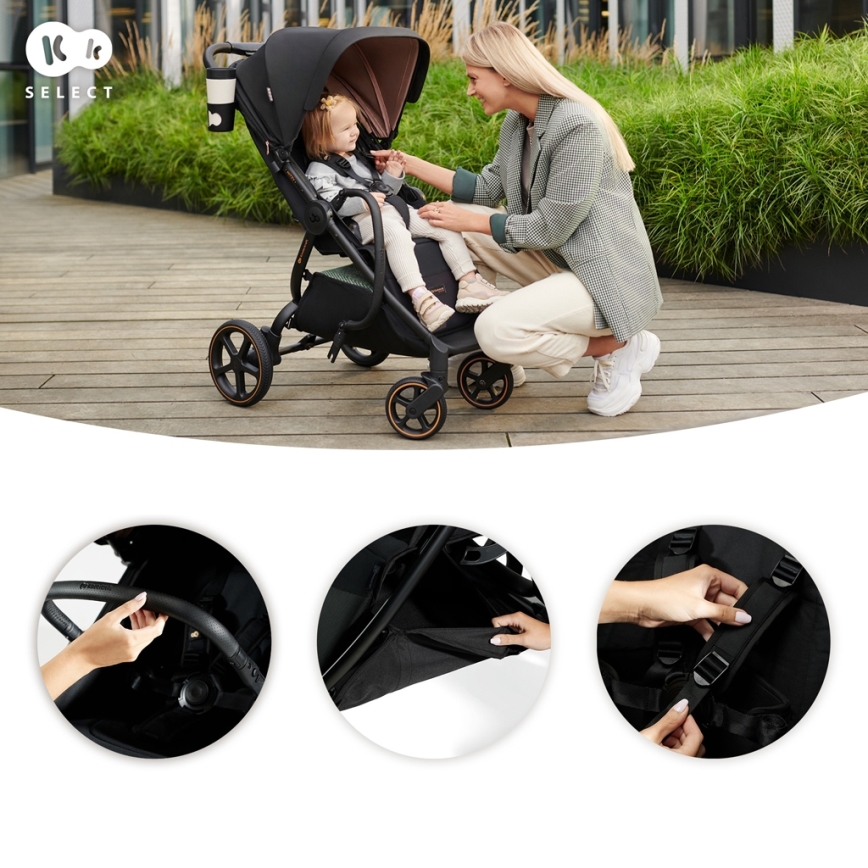KINDERKRAFT SELECT - Cochecito MITZY Ink negro