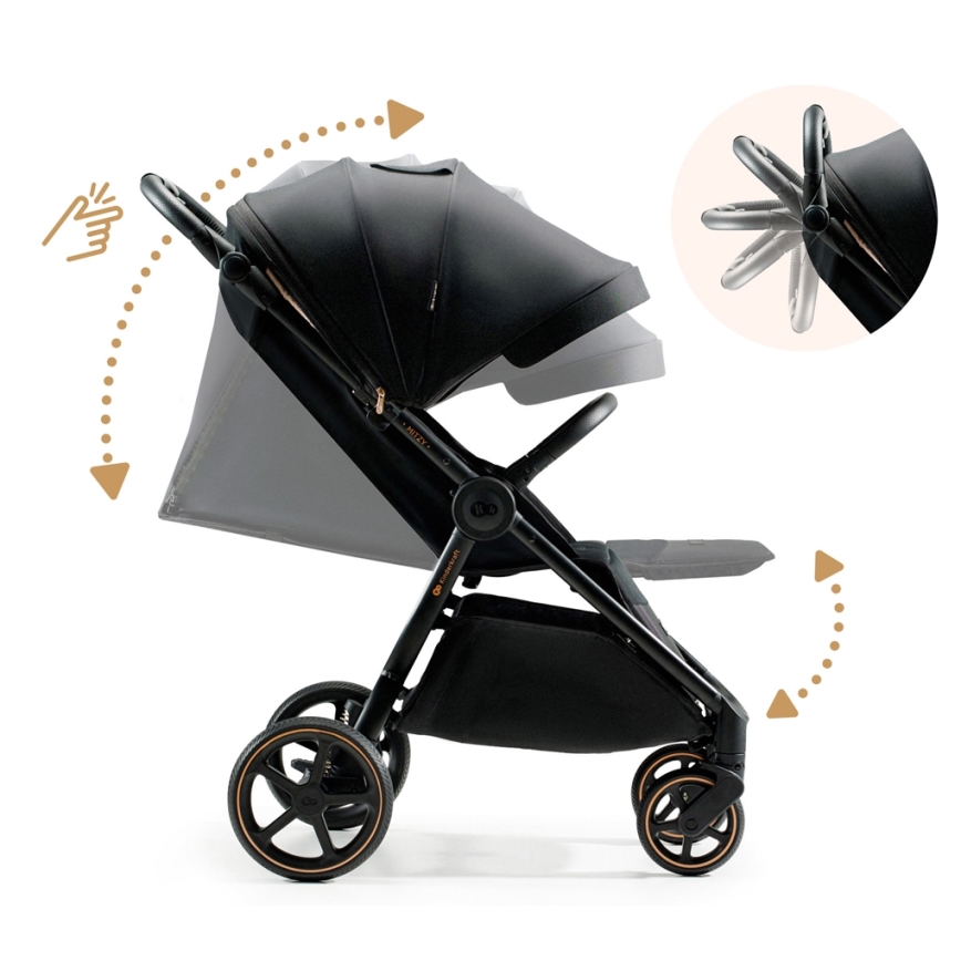 KINDERKRAFT SELECT - Cochecito MITZY Ink negro