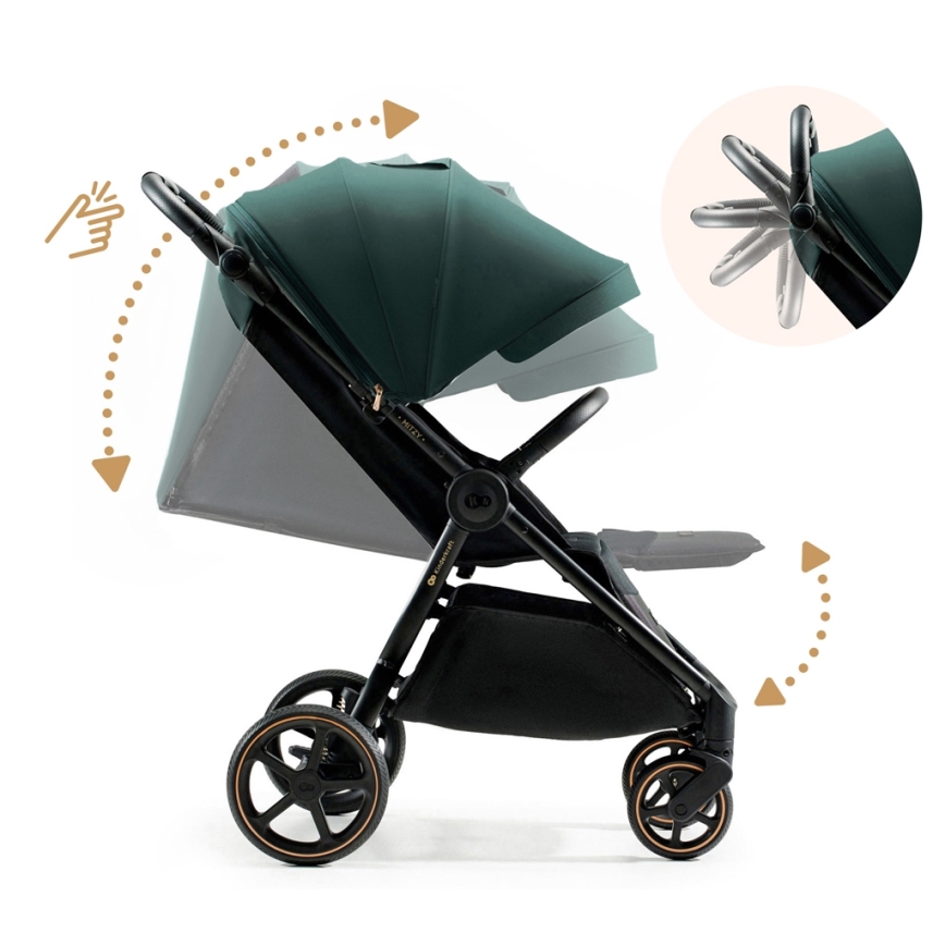 KINDERKRAFT SELECT - Cochecito MITZY Jade Verde