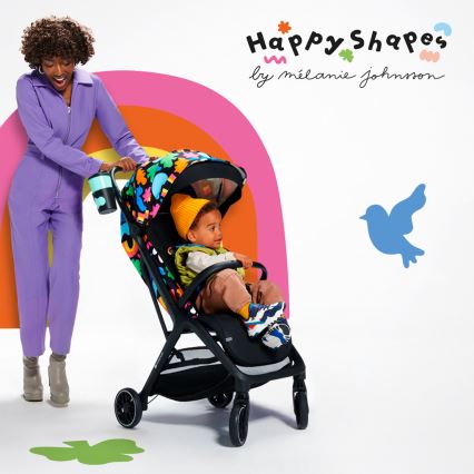 KINDERKRAFT SELECT - Cochecito NUBI 2 Happy shapes