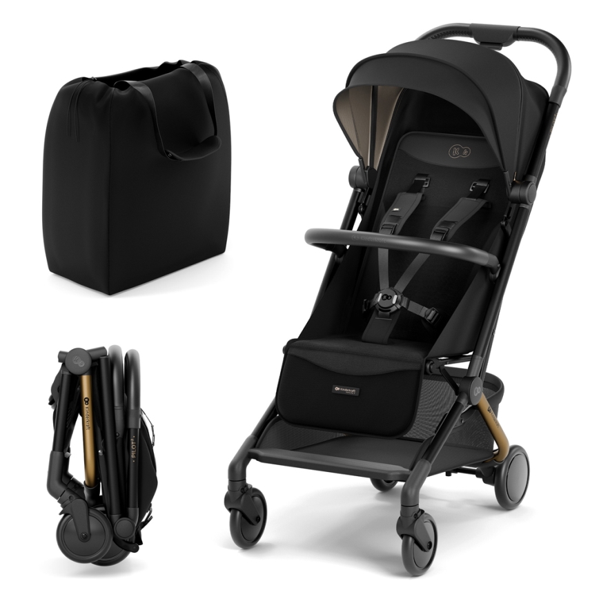 KINDERKRAFT SELECT - Cochecito PILOT 2 negro