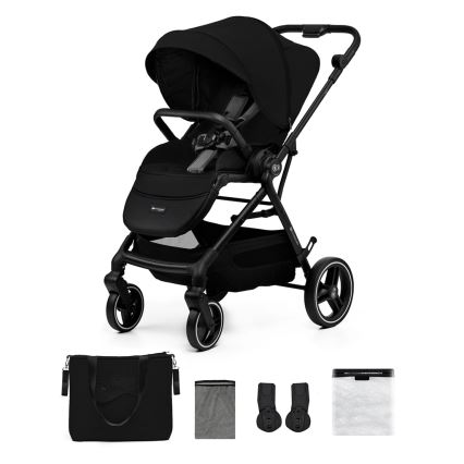 KINDERKRAFT SELECT - Cochecito YOXI Pure negro