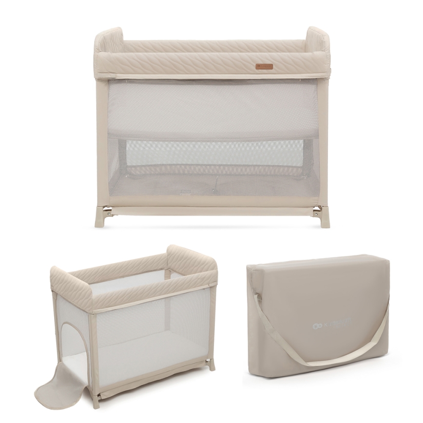KINDERKRAFT SELECT - Cuna de viaje MOON DREAM beige