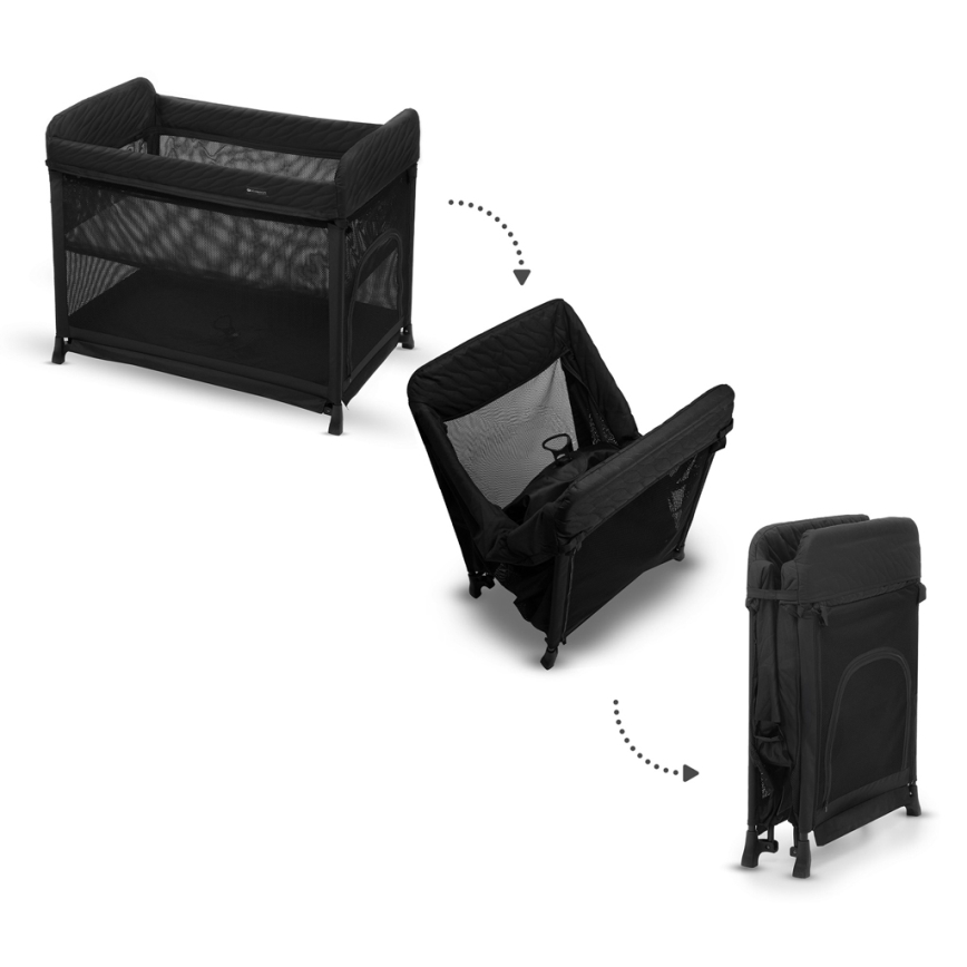KINDERKRAFT SELECT - Cuna de viaje MOON DREAM negro