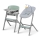 KINDERKRAFT SELECT - Silla de comedor para niños 3en1 LIVY Premium Olive Verde + tumbona CALMEE
