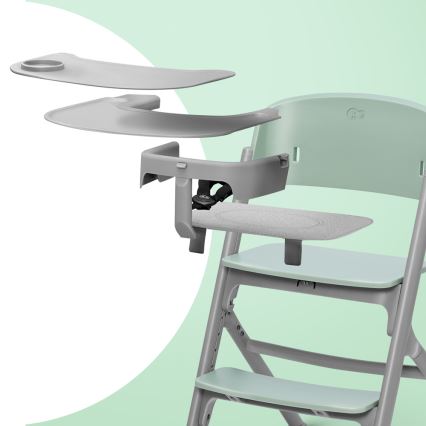 KINDERKRAFT SELECT - Silla de comedor para niños 3en1 LIVY Premium rosa Aster