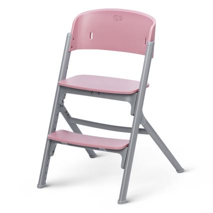 KINDERKRAFT SELECT - Silla de comedor para niños 3en1 LIVY Premium rosa Aster