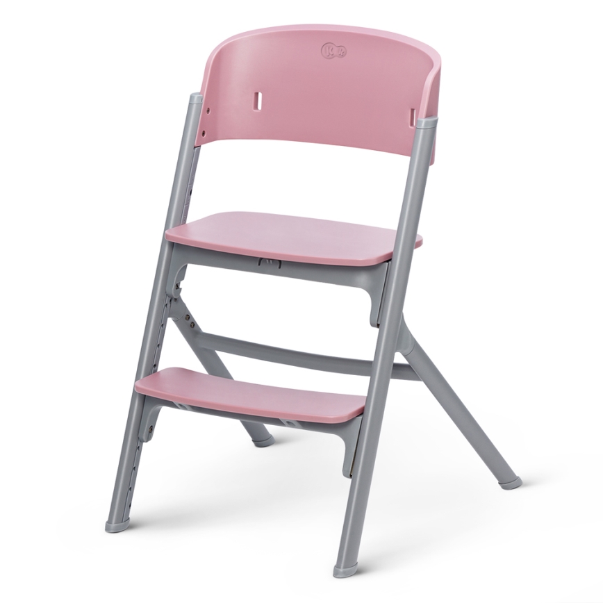 KINDERKRAFT SELECT - Silla de comedor para niños 3en1 LIVY Premium rosa Aster