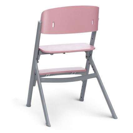 KINDERKRAFT SELECT - Silla de comedor para niños 3en1 LIVY Premium rosa Aster