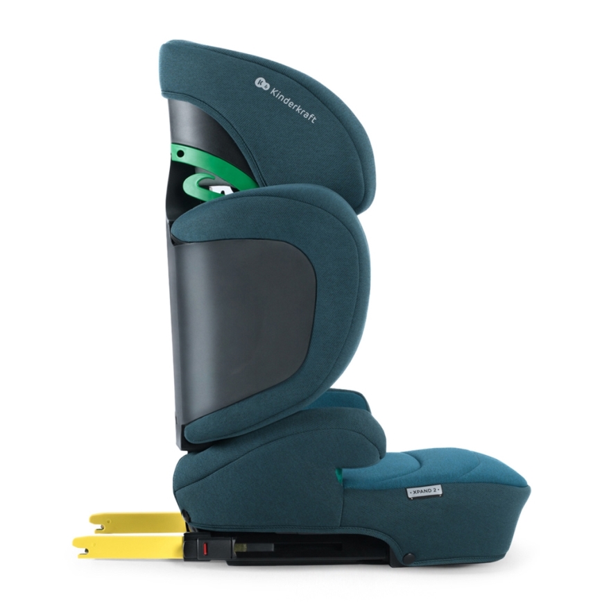 KINDERKRAFT SELECT - Silla para coche XPAND 2 i-Tamaño (100-150 cm) Premium Harbour azul