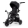 KINDERKRAFT SELECT - Triciclo infantil 5en1 EASYTWIST Premium negro