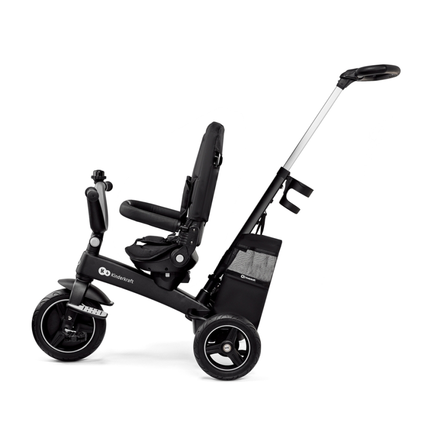 KINDERKRAFT SELECT - Triciclo infantil 5en1 EASYTWIST Premium negro