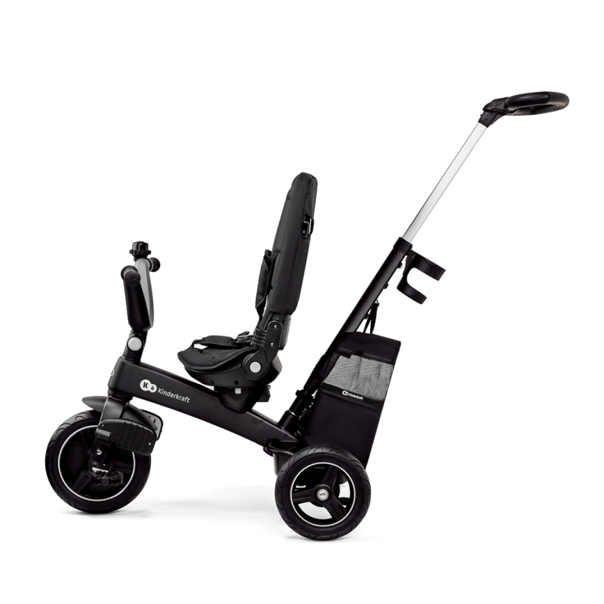 KINDERKRAFT SELECT - Triciclo infantil 5en1 EASYTWIST Premium negro