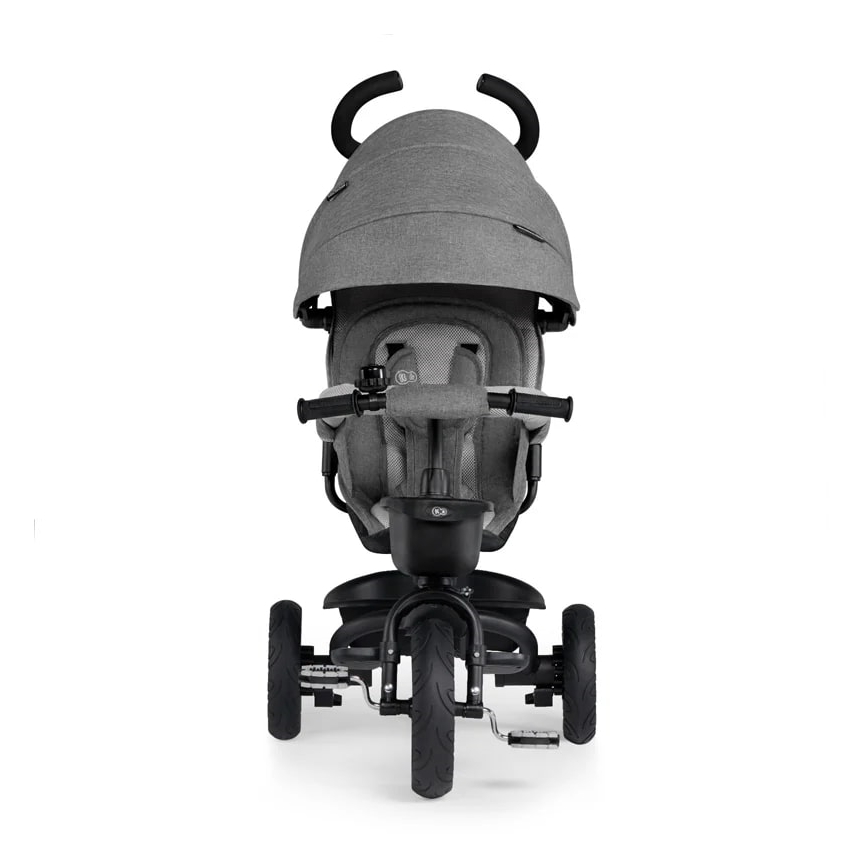 KINDERKRAFT - Triciclo infantil 5en1 SPINSTEP gris