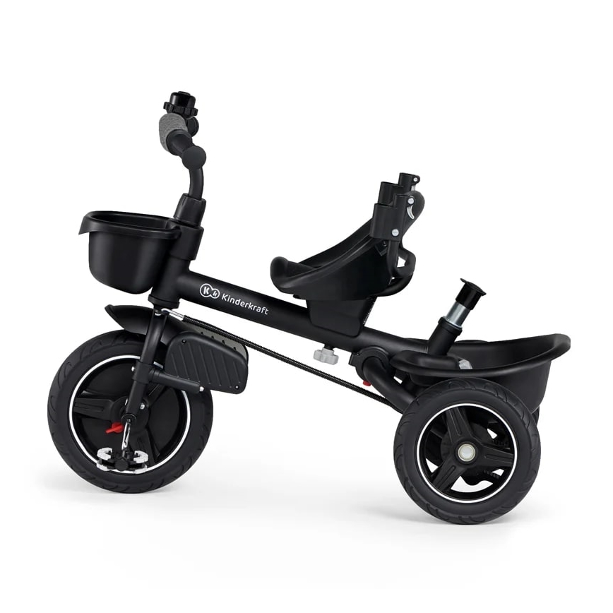 KINDERKRAFT - Triciclo infantil 5en1 SPINSTEP gris