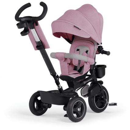 KINDERKRAFT - Triciclo infantil 5en1 SPINSTEP rosa