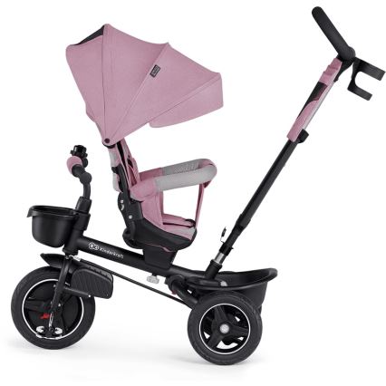 KINDERKRAFT - Triciclo infantil 5en1 SPINSTEP rosa