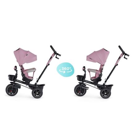 KINDERKRAFT - Triciclo infantil 5en1 SPINSTEP rosa