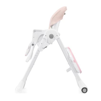 KINDERKRAFT - Silla de comedor infantil YUMMY rosa/blanco