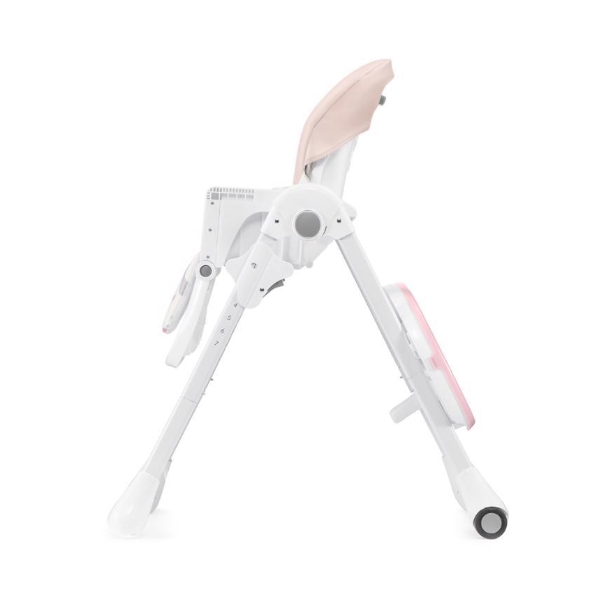 KINDERKRAFT - Silla de comedor infantil YUMMY rosa/blanco
