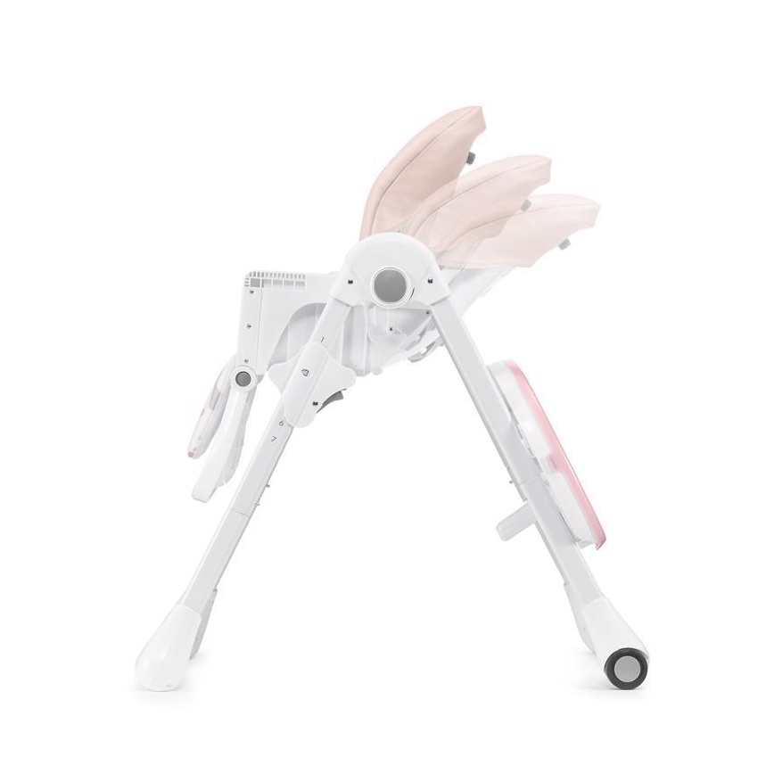 KINDERKRAFT - Silla de comedor infantil YUMMY rosa/blanco